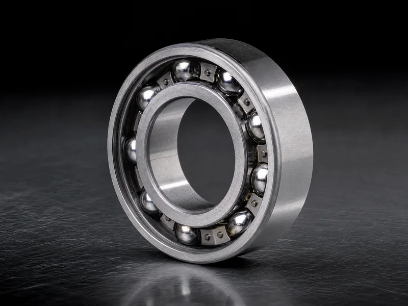 An open deep groove ball bearing